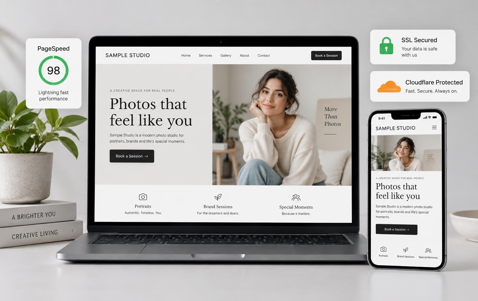 Axiom Sites product interface